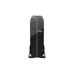 QNAP TS-410E NAS Tower Intel® Celeron® J6412 8 GB 0 TB QNAP QTS Nero (4-bay Tower NAS Intel Celeron J6412 quad-core onboard 8GB RAM [not expandable] 4 x 2.5-inch SATA slots 2 x 2.5GbE 1 x HDMI 1.4b 4 x USB 3.2 Gen2 Type-A)