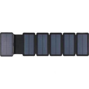 Sandberg 420-73 batteria portatile Polimeri di litio [LiPo] 20000 mAh Nero (Solar 6-Panel Powerbank 20000 - Warranty: 60M)
