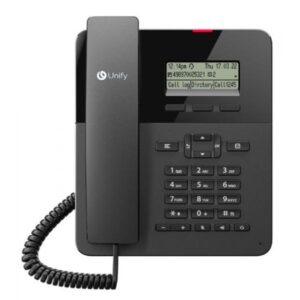 Unify OpenScape Desk Phone CP110 Telefono analogico Nero (OPENSCAPE DESK PHONE CP110) - Versione UK
