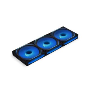 Lian Li Uni Fan SL-INF Case per computer Ventilatore 12 cm Nero 3 pz (Lian Li UNI SL120 INF Addressable RGB Black 120mm Triple Fan Pack)