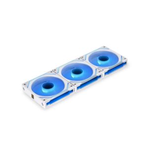 Lian Li Uni Fan SL-INF Case per computer Ventilatore 12 cm Bianco 3 pz (Lian Li UNI SL120 INF Addressable RGB White 120mm Triple Fan Pack)