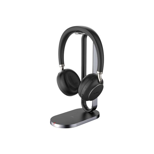 Yealink BH76 Auricolare Wireless A Padiglione Musica e Chiamate USB tipo A Bluetooth Base di ricarica Nero (Bh76 Headset Wireless - Head-band Calls/Music USB-A, - Bluetooth with Charging stand Black - Warranty: 24M)