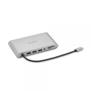 Kensington Docking station portatile senza driver doppia uscita video UH1440P USB-C 5 Gbps – DP/HDMI/VGA (KENSINGTON UH1440P MOBILE - USB-C 8-IN-1 DOCKINGSTATION)
