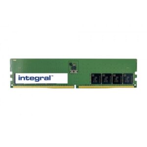 Integral SNPWMMC0C/32G-IN memoria 32 GB 1 x 32 GB DDR5 4800 MHz (32GB PC RAM MODULE DDR5 4800MTs PC5-38400 UNBUFFERED NON-ECC DIMM 1.1V 2GX8 CL40 INTEGRAL)