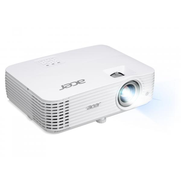 Acer Essential P1557Ki videoproiettore Proiettore a raggio standard 4500 ANSI lumen DLP 1080p [1920x1080] Compatibilità 3D Bianco (P1557Ki DLP 1080p 4500 Lm 10000 1 EMEA 2.9 EURO UK Power EMEA)