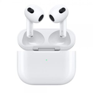 Apple AirPods [terza generazione] con custodia di ricarica Lightning (Apple AirPods 3rd Gen. with Lightning Charging Case [2022] white)