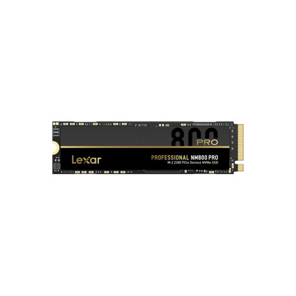 Lexar Professional NM800PRO 1 TB M.2 PCI Express 4.0 NVMe 3D TLC (1TB LNM-800P5 NVMe PCIe SSD)