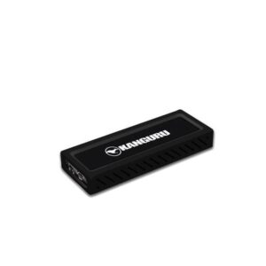iStorage Kanguru UltraLock 250 GB USB tipo-C 3.2 Gen 2 [3.1 Gen 2] Nero (Kanguru UltraLock USB-C M.2 NVMe SSD 250 GB Portable Solid State Drive - External - Black - TAA Compliant - USB 3.1 Type C - 675 MB/s Maximum Read Transfer Rate)
