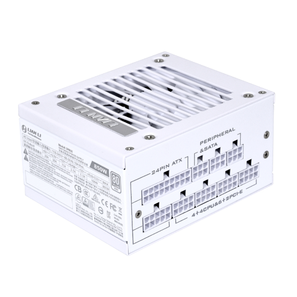 Lian Li SP850W SFX Modular 80 Plus Gold Power Supply - White