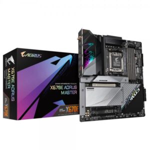 GIGABYTE X670E AORUS MASTER scheda madre AMD X670 Socket AM5 ATX ([Rev. 1.0] Motherboard Amd - X670 Socket Am5 Atx - Warranty: 12M)