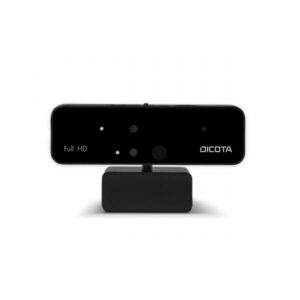 DICOTA D31892 webcam 1902 x 1080 Pixel USB Nero (Webcam PRO Face Recognition - Warranty: 24M)