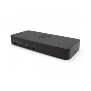 DICOTA D31951-UK replicatore di porte e docking station per laptop Cablato USB tipo-C Nero (USB-C 12-IN-1 DOCKING STATION - 5K HDMI/DP PD 100W UK)