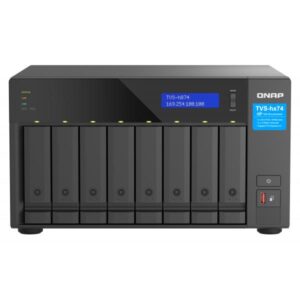 QNAP TVS-h874 NAS Tower Intel® Core™ i5 i5-12400 32 GB DDR4 0 TB QuTS hero Nero (QNAP TVS-h874-i5-32G 8-Bay Desktop NAS)