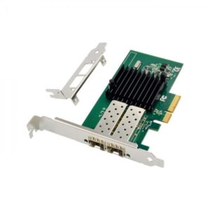 Microconnect MC-PCIE-I350AM2 scheda di rete e adattatore Interno Fibra 1000 Mbit/s (2 port 1G Fiber Network Card - Main Chip : Intel I350 AM2, - Full-height end bracket / Low-profile end bracket - Warranty: 36M)