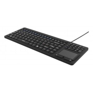 Deltaco TB-502 tastiera Universale USB QWERTY Nero (DELTACO TB-502 - tastatur - med touc)