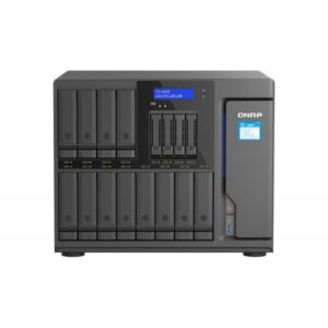 QNAP TS-1655 NAS Tower Intel Atom® C5125 8 GB DDR4 0 TB QNAP Turbo System Nero (TS-1655-8G 16BAY8GBDDR42X2.5GBE - 4X USB3.2 GEN I SING PSU 550 W)