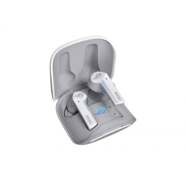 ASUS ROG Cetra True Wireless Moonlight White Cuffie True Wireless Stereo [TWS] In-ear Gaming Bluetooth Bianco (ROG CETRA TRUE WIRELESS MOONLIGHT WH)