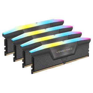 Corsair Vengeance RGB CMH64GX5M4B5600Z36 memoria 64 GB 4 x 16 GB DDR5 5600 MHz (CORSAIR Vengeance RGB - 64GB:4x16GB -)