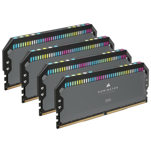 Corsair Dominator CMT64GX5M4B5600Z36 memoria 64 GB 4 x 16 GB DDR5 5600 MHz (CORSAIR Dominator Platinum RGB - 64GB:)