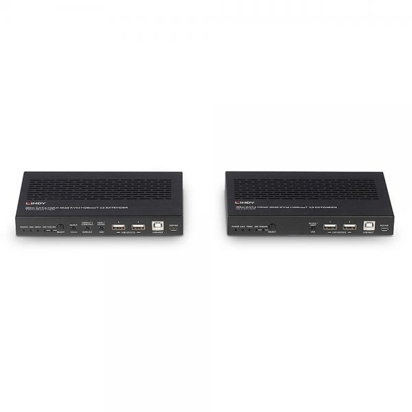 Lindy 38344 estensore KVM Trasmettitore e ricevitore (100M CAT.6 HDMI 4K60 HDBASET 3.0 KVM)