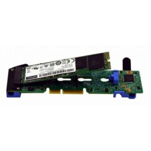 Lenovo 4C57A85377 scheda di interfaccia e adattatore Interno M.2 (LENOVO M.2 SATA/NVME 2-BAY ENABLEMENT,KIT AKTIVIERUNGSKIT)