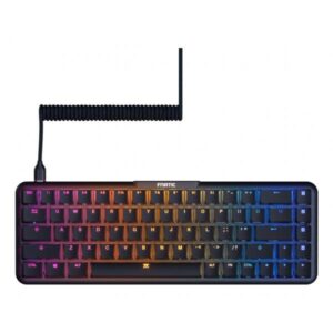 Fnatic STREAK65 LP - Black tastiera Gaming USB QWERTY US International Nero (Fnatic STREAK65 PBT Mechanical Gaming Keyboard LOW PROFILE SPEED Black - UK Layo) - Versione UK