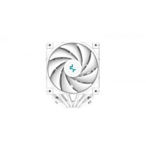 DeepCool AK620 WH Processore Raffreddatore d'aria 12 cm Bianco 1 pz (DeepCool AK620 WH Fan CPU Cooler, Universal Socket, Dual Powerful 120mm FDB PWM White Fans, 1850RPM, 6 Heat Pipes, 260W Heat Dissipation Power, Unique Matrix Fin Design, White Edition,)