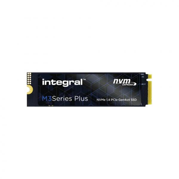Integral INSSD1TM280NM3PX drives allo stato solido 1 TB M.2 PCI Express 4.0 NVMe TLC (1TB - 1000GB SSD M.2 2280 NVME 1.4 PCIe Gen4 x4 R-5000MBs W-4500MBs IOPS R-650K W-850K TLC TBW 512 M3 PLUS INTEGRAL)