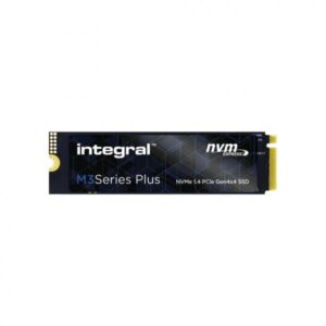 Integral INSSD2TM280NM3PX drives allo stato solido 2 TB M.2 PCI Express 4.0 NVMe TLC (2TB - 2000GB SSD M.2 2280 NVME 1.4 PCIe Gen4 x4 R-4850MBs W-4400MBs IOPS R-620K W-630K TLC TBW 1048 M3 PLUS INTEGRAL)