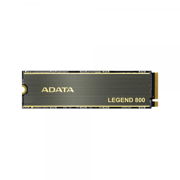 ADATA ALEG-800-2000GCS drives allo stato solido 2 TB M.2 PCI Express 4.0 NVMe 3D NAND (Adata Legend 800 [ALEG-800-2000GCS] 2TB NVMe SSD, PCIe Gen4, M.2 Interface, 2280, Read 3500 MB/s, Write 2800 MB/s, Heatsink, 3 Year Warranty)