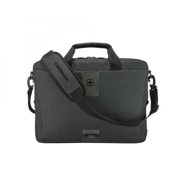 Wenger/SwissGear MX Eco Brief 40,6 cm [16] Valigetta ventiquattrore Grigio (Wenger MX MX ECO Brief Charcoal)