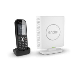 Snom M430 Telefono DECT Identificatore di chiamata Nero, Bianco (SNOM M430 EU - M430 BUNDLE EU) - Versione Tedesca