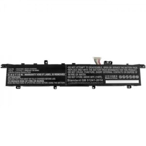 CoreParts MBXAS-BA0291 ricambio per laptop Batteria (Laptop Battery for Asus - 60.06Wh Li-Polymer 15.4V - 3900mAh 60.06Wh Li-Polymer 15.4V 3900mAh for Asus UX581, UX581GV, ZenBook Duo - Warranty: 12M)