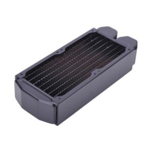 Alphacool NexXxoS XT45 Blocco per radiatore (Alphacool NexXxoS XT45 Full Copper 80mm Dual Fan Water Cooling Radiator - Black)