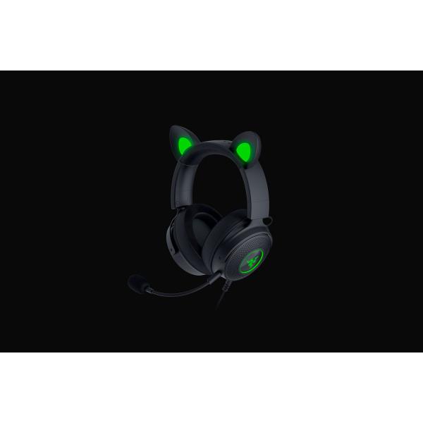 Razer Kraken Kitty V2 Pro Auricolare Cablato A Padiglione Gaming USB tipo A Nero (RAZER KRAKEN KITTY PRO V2 HEADET BLACK)