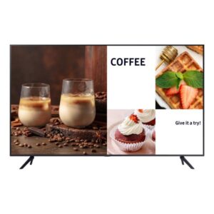 Samsung BE50C-H Pannello piatto per segnaletica digitale 127 cm [50] LED Wi-Fi 4K Ultra HD Nero Processore integrato Tizen 16/7 (Samsung BE50C-H - 50 Diagonal Class BEC-H Series LED-backlit LCD TV - Crystal UHD - digital signage - Smart TV - Tizen OS - 4K UHD [2160p] 3840 x 2160 - HDR - black)