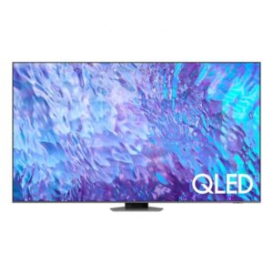 Samsung QE98Q80CATXXU TV 2,49 m [98] 4K Ultra HD Smart TV Wi-Fi Argento (98 INCH QLED Powered by Qauntum Dot Q HDR+ Neural Quantum Processor 4K OTS Lite Direct Full Array Dolby Atmos Boundless Screen Wide View)