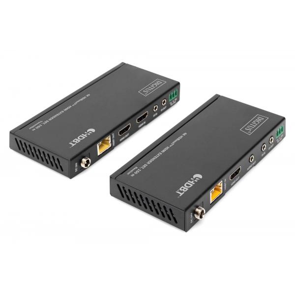 Digitus Set extender 4K HDBaseT™ HDMI, 150 m (HDBASET HDMI EXT SET 150M 4K - )