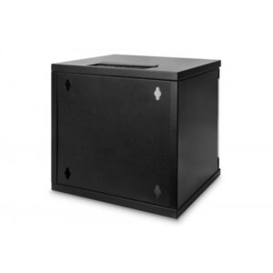 Digitus Alloggiamento a parete 254 mm [10] - 312x300 mm [LxP] (254MM/10IN 6U WALL MOUNTING CAB - 330X312X300 MM BLACK [RAL 9005])