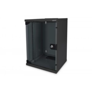 Digitus Set di rete 254 mm [10] (NETWORK SET - 254 MM [10IN] 9U - 312 X 300MM WXD BLACK SHELF PDU)