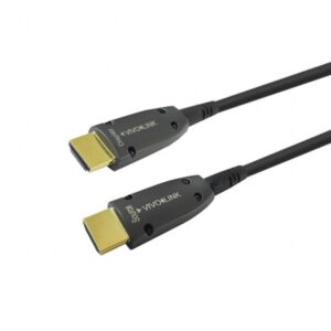 Vivolink PROHDMIOP70AM cavo HDMI 70 m HDMI tipo A [Standard] Nero (Armoured Optic HDMI 4K Cable - 70m - Warranty: 144M)