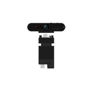 Lenovo ThinkVision MC60 [S] webcam 1920 x 1080 Pixel USB 2.0 Nero (Lenovo ThinkVision MC60 [S] - Webcam - colour - 1920 x 1080 - 1080p - audio - USB 2.0 - MJPEG, YUY2)