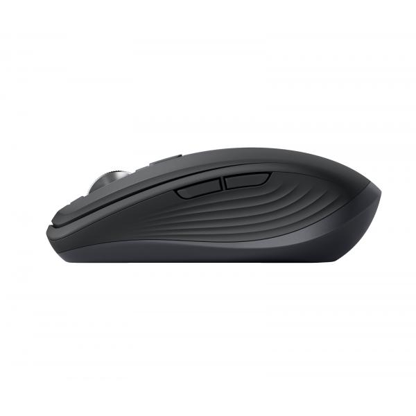 Logitech 910-006929 mouse Ufficio Mano destra RF senza fili + Bluetooth Laser 8000 DPI (Logitech Mouse MX Anywhere 3S WL BOLT graphite BT 6 Tasten, 500 mAh Lithium-Polymer-Akku)