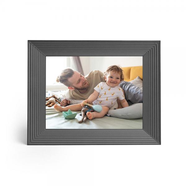 Aura UKA200-GRPS cornice per foto digitali Grafite 22,9 cm [9] Wi-Fi (Aura Mason - Graphite)