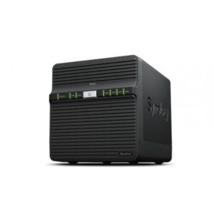 Synology DS423 NAS Realtek RTD1619B 2 GB DDR4 16 TB HDD DiskStation Manager Nero (Synology DS423 16TB [Synology HAT5300] 4 bay - a Secure Sharing and Syncing Safely access and share files and media from anywhere; and keep friends; partners; or collaborators on the same page - Realtek RTD1619B 4-core [4-thread] 1.7 GHz; 2 GB DDR4; 2 x 1GbE RJ-45 [2year warranty])