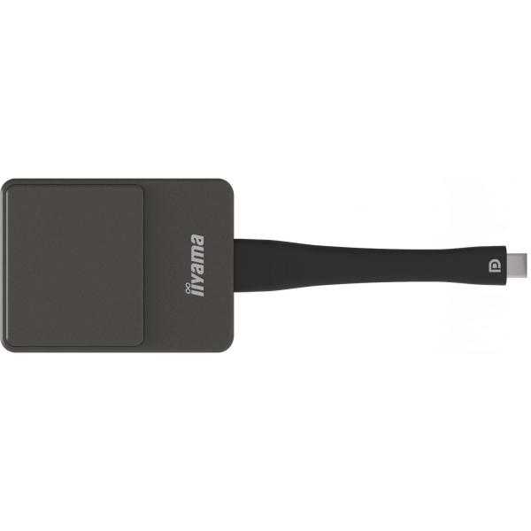 iiyama WP D002C dongle Smart TV USB 4K Ultra HD Nero, Argento (IIYAMA - WP D002C)