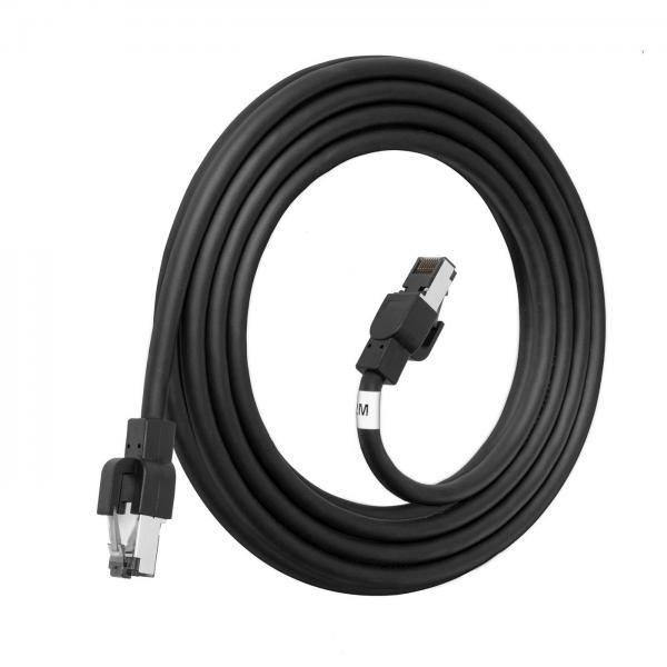 Lanview LVN6050SOUT cavo di rete Nero 50 m Cat6a S/FTP [S-STP] (Cat6a HIGH-FLEX S/FTP Outdoor - Network Cable 50m - Warranty: 60M)