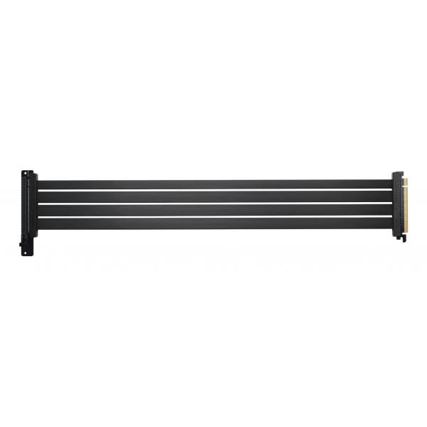 Phanteks PH-CBRS4.0_FL60_BK01 cavo di alimentazione interno 0,6 m (Phanteks 600 mmFlatline PCI-E 4.0 x16Riser Cable 90 Adapter)