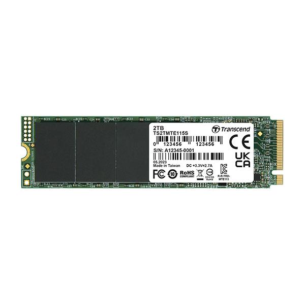 Transcend PCIe SSD 115S 1 TB M.2 PCI Express 3.0 NVMe 3D NAND (Pcie Ssd 115S M.2 1 Tb Pci - Express 3.0 3D Nand Nvme - Warranty: 12M)
