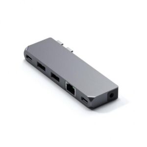 Satechi Pro Hub Mini Docking USB 3.2 Gen 1 [3.1 Gen 1] Type-C Grigio (Satechi Pro Hub Mini)